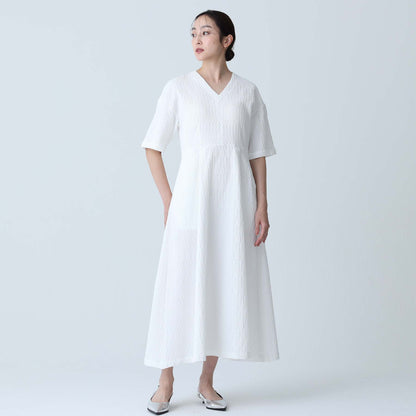 C-BL-83 Robin flower blouse WHITE