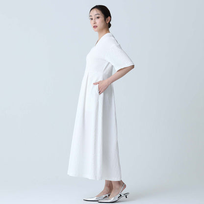 C-BL-83 Robin flower blouse WHITE