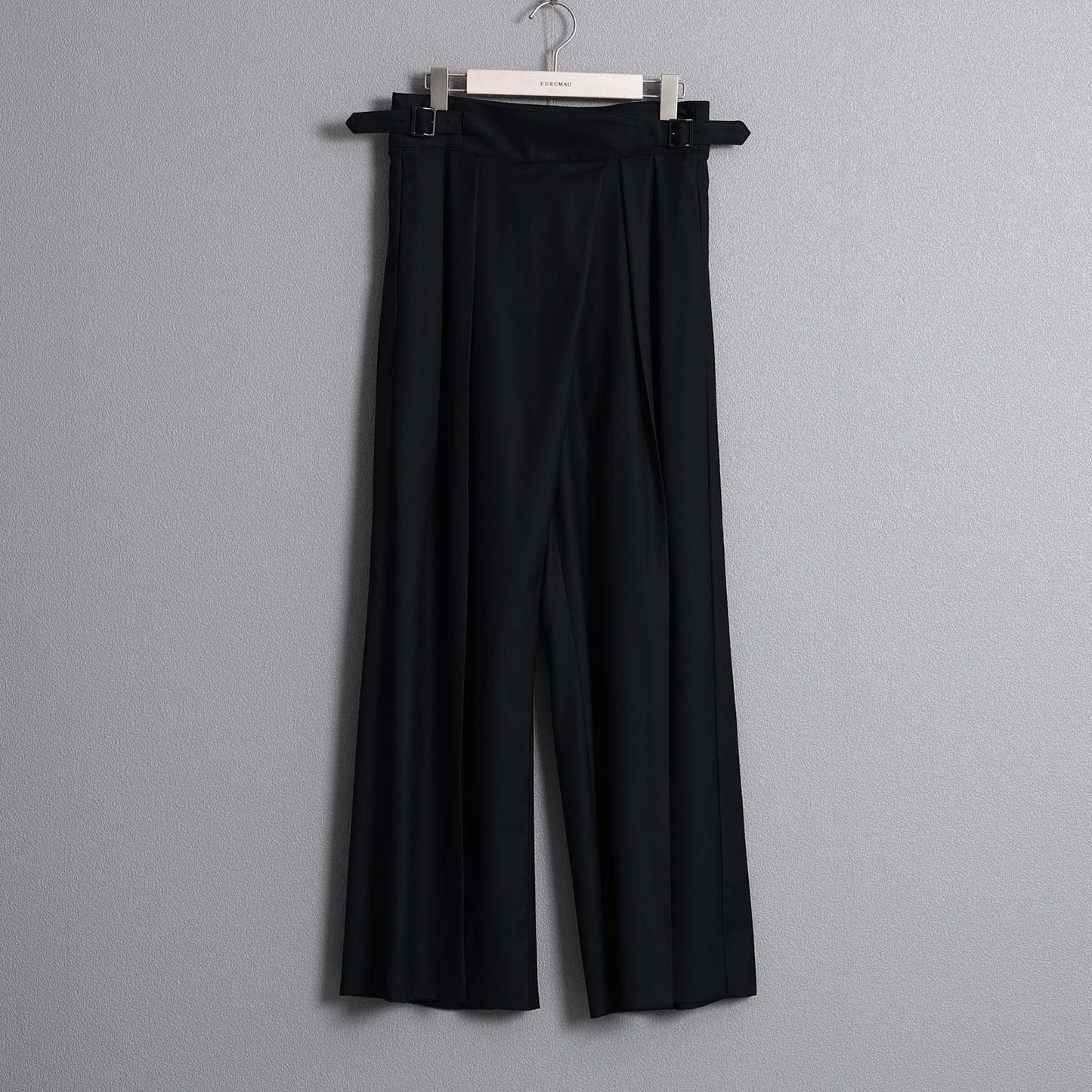 2026AW【10月下旬お届け予定】 F-PT-12「Super140’s Luxe Wool」Gurkha wrap trousers【全2色】