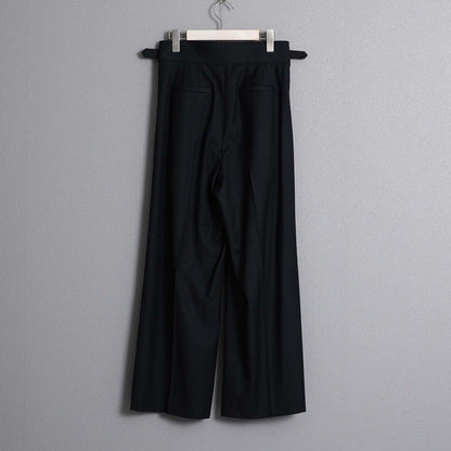 2026AW【10月下旬お届け予定】 F-PT-12「Super140’s Luxe Wool」Gurkha wrap trousers【全2色】