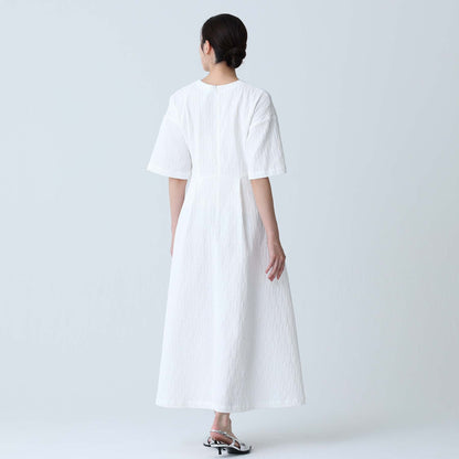 C-BL-83 Robin flower blouse WHITE