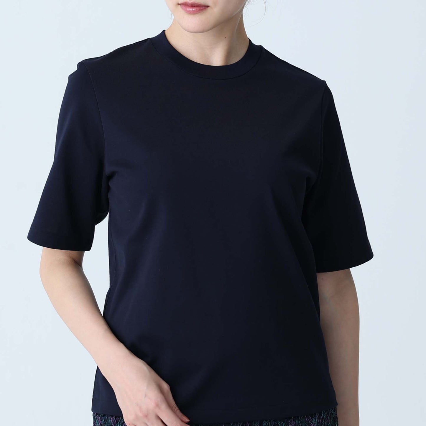 C-BL-83 Robin flower blouse WHITE