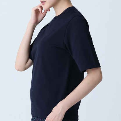 C-BL-83 Robin flower blouse WHITE