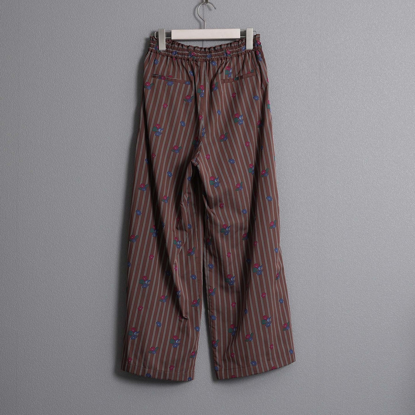 2026AW【10月下旬お届け予定】 F-PT-13「Robin stripe」Easy wide pants【全3色】