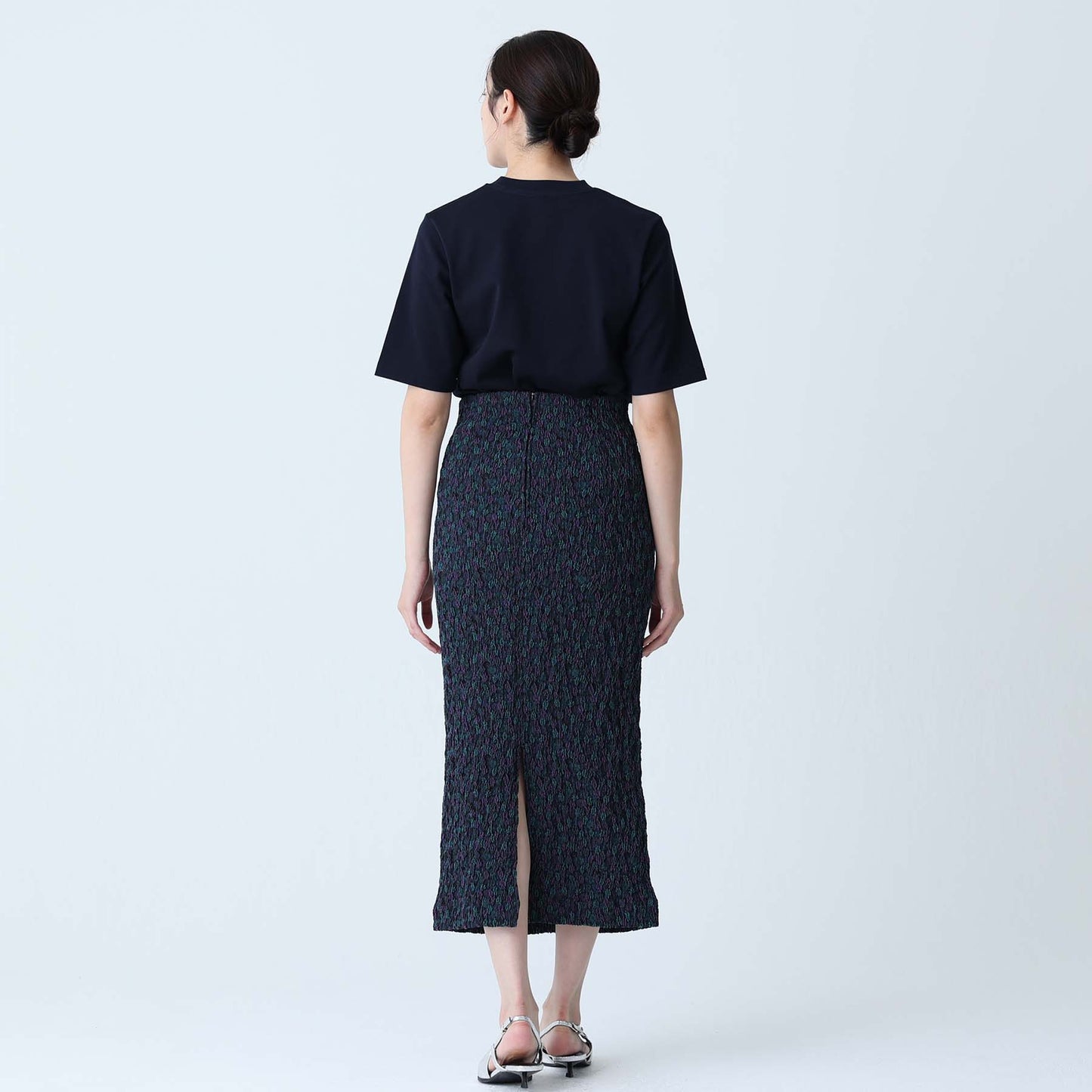 C-BL-83 知更鸟花衬衫 白色