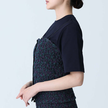 F-BL-04「Fortuna」Bustier BLACK MULTI