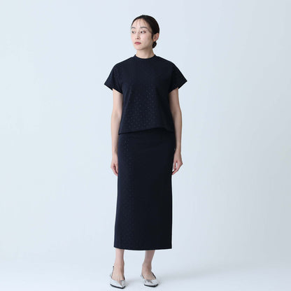 C-BL-83 Robin flower blouse WHITE