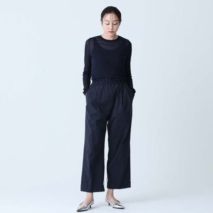 5月中旬お届け予定 F-PT-07「Éclat Stretch」2way pants【全2色】