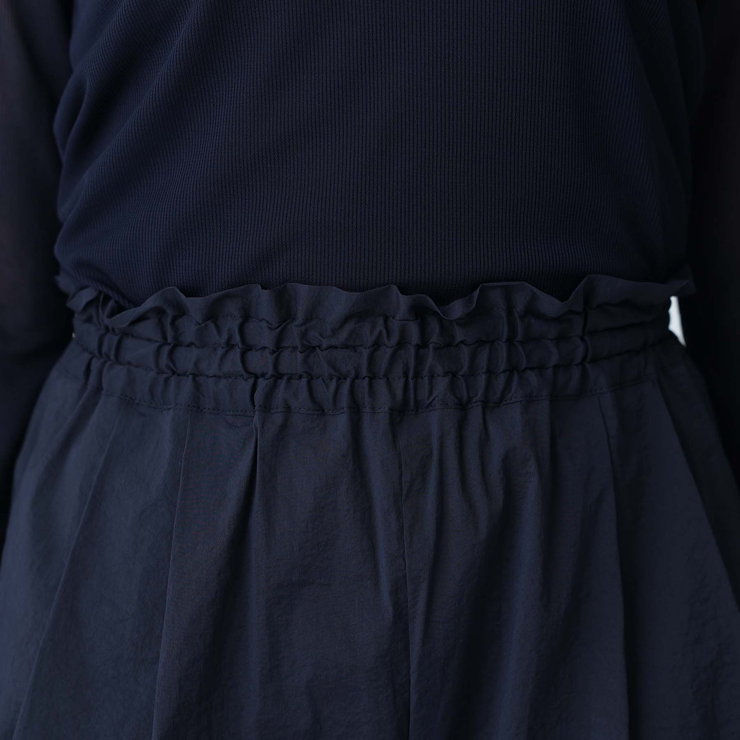 5月中旬お届け予定 F-PT-07「Éclat Stretch」2way pants【全2色】