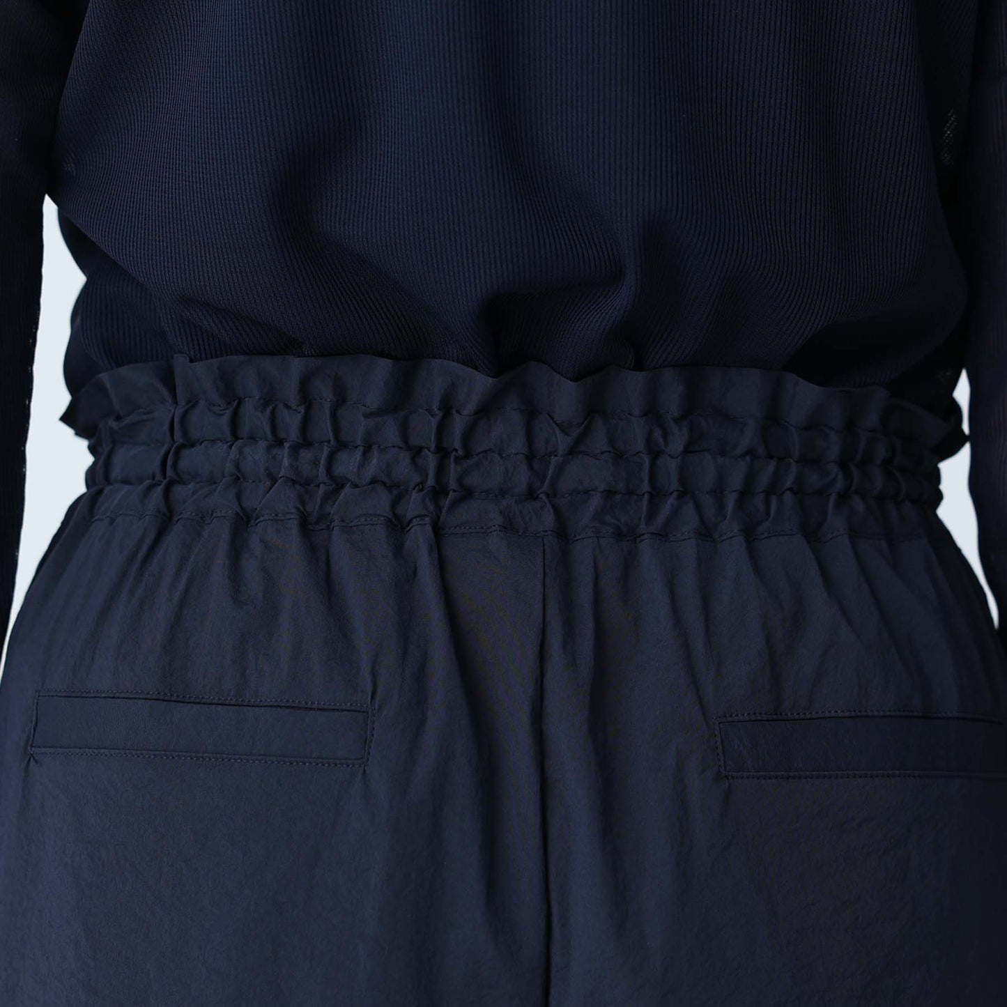 5月中旬お届け予定 F-PT-07「Éclat Stretch」2way pants【全2色】