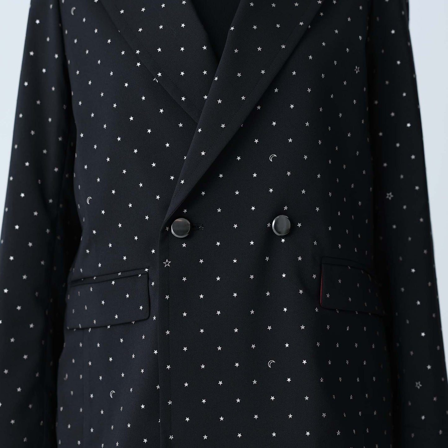 F-JK-09「Stella dot」Relax jacket BLACK×SILVER