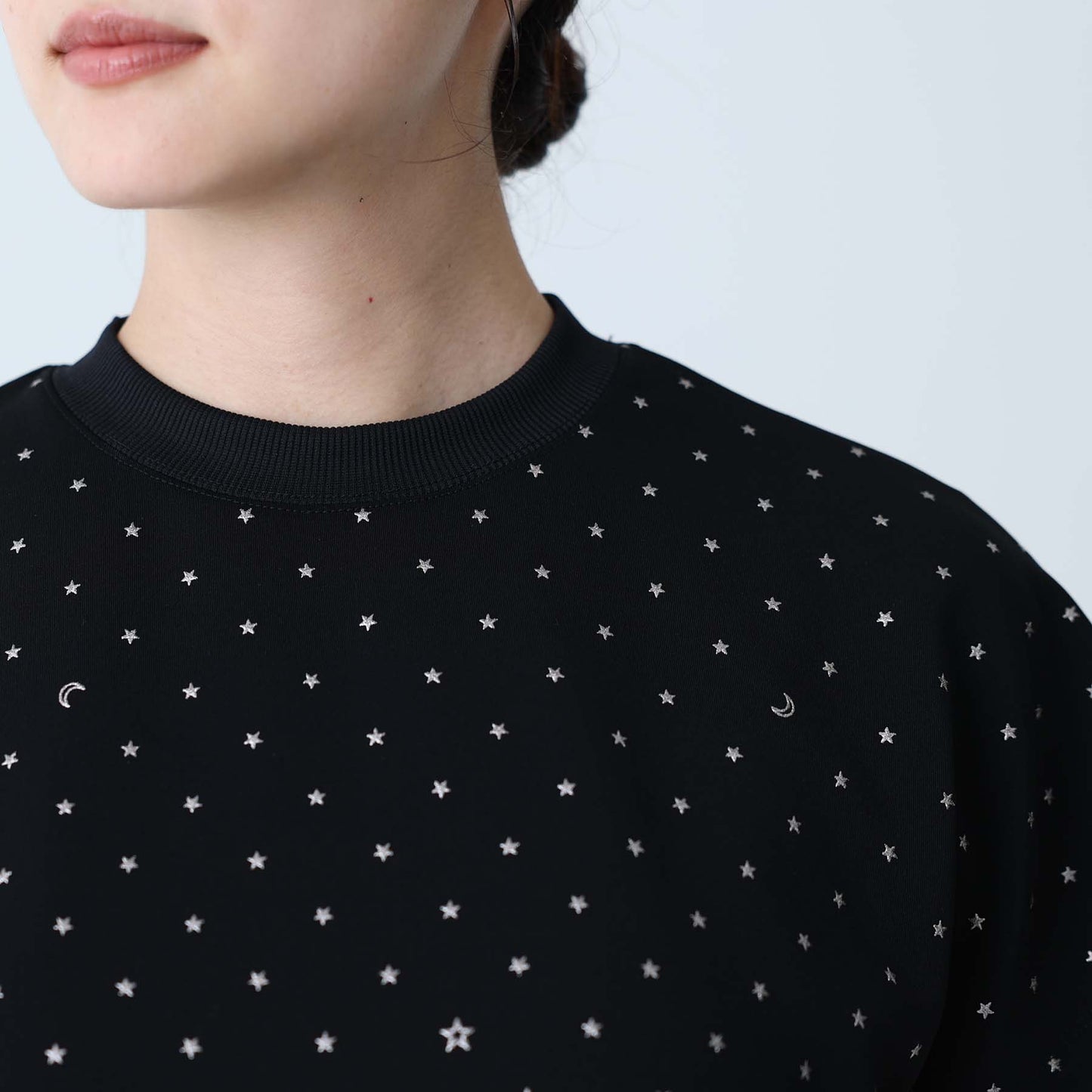 C-BL-83 Robin flower blouse WHITE