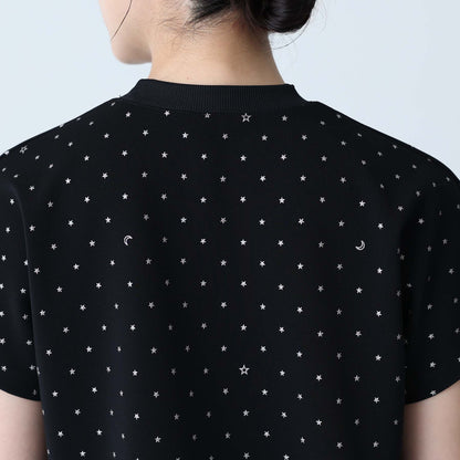 C-BL-83 Robin flower blouse WHITE