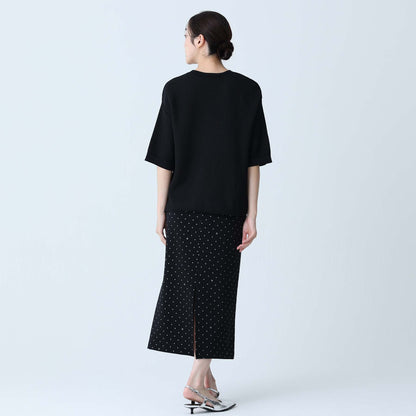 C-BL-83 Robin flower blouse WHITE