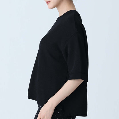 C-BL-83 Robin flower blouse WHITE