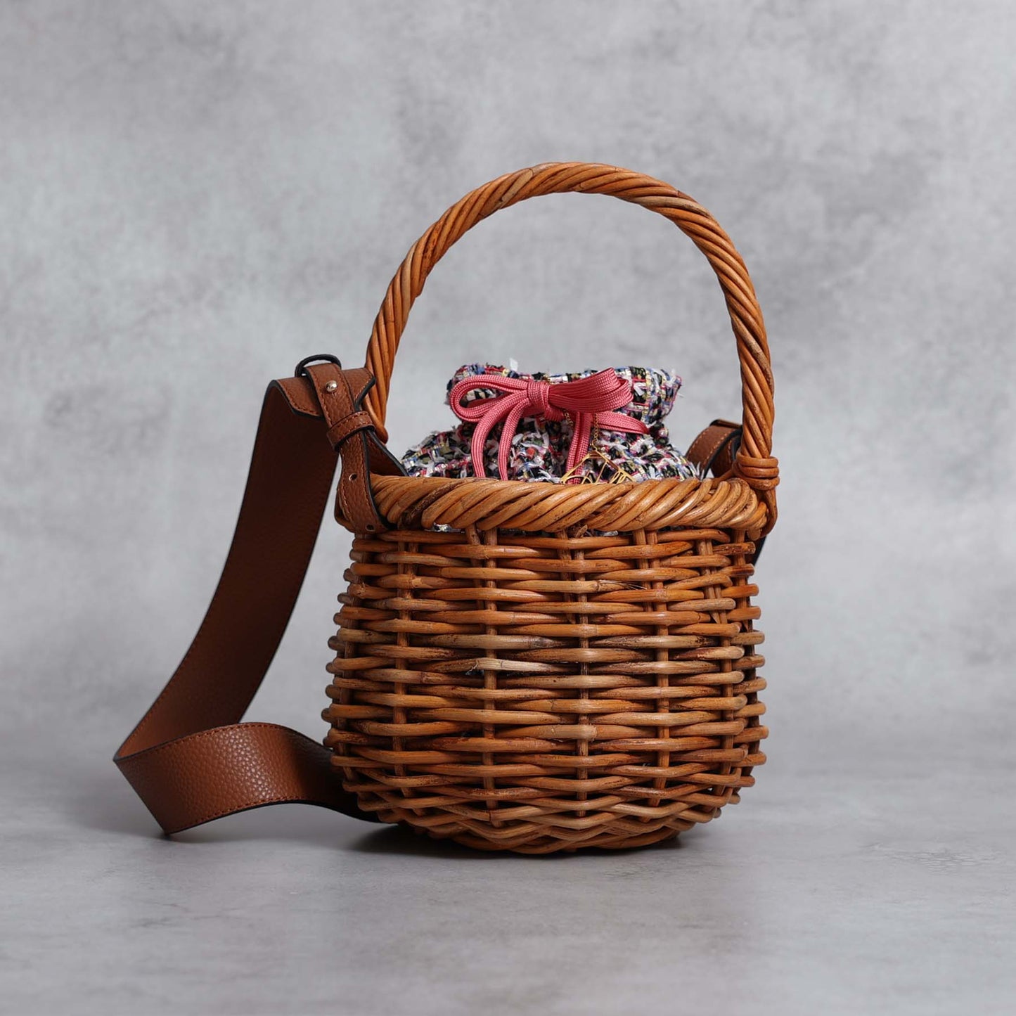 9月上旬～中旬お届け予定F-BG-56「Basket」Lien bucket Option