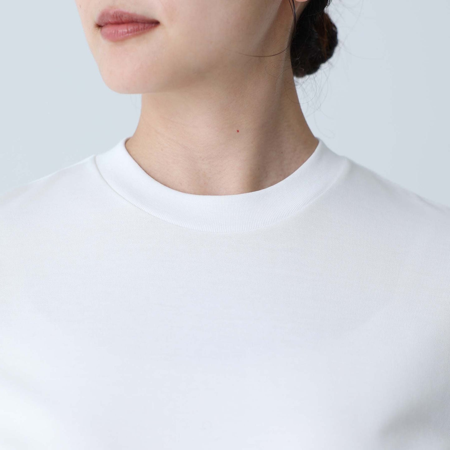 C-BL-83 Robin flower blouse WHITE