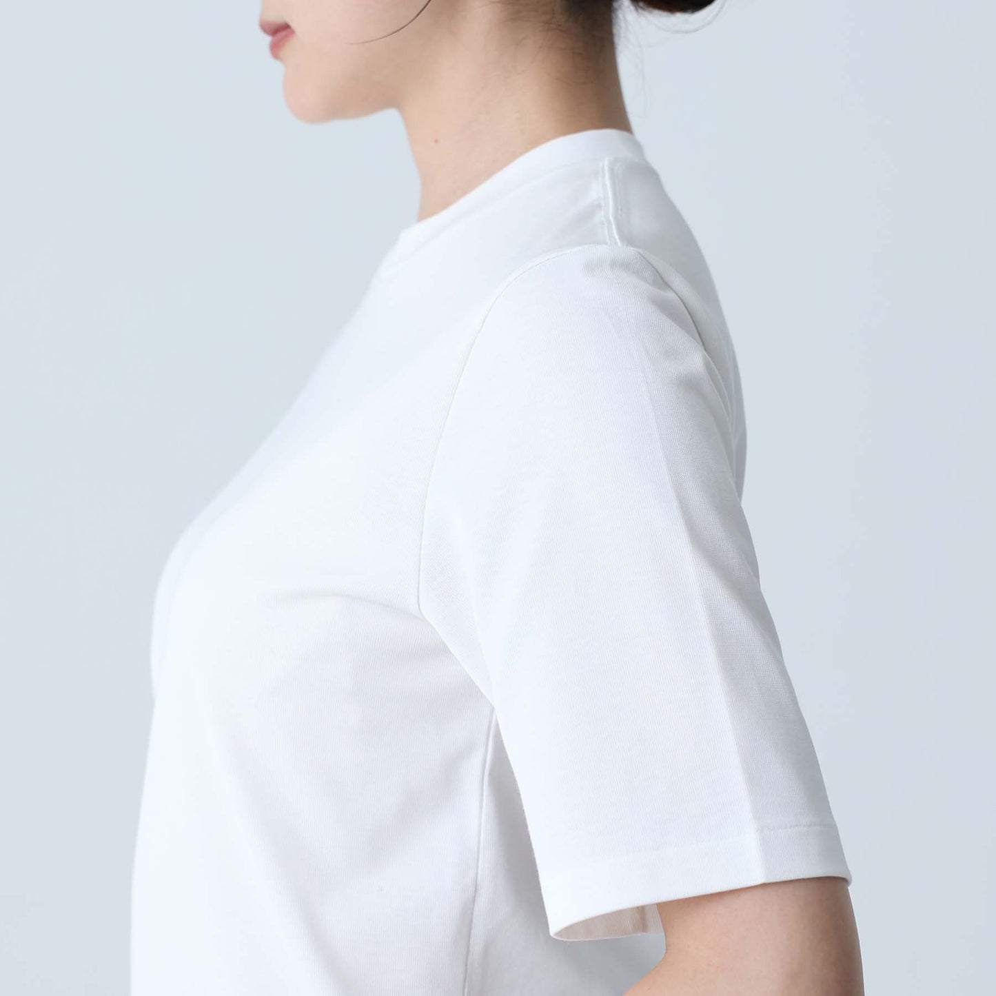 C-BL-83 Robin flower blouse WHITE