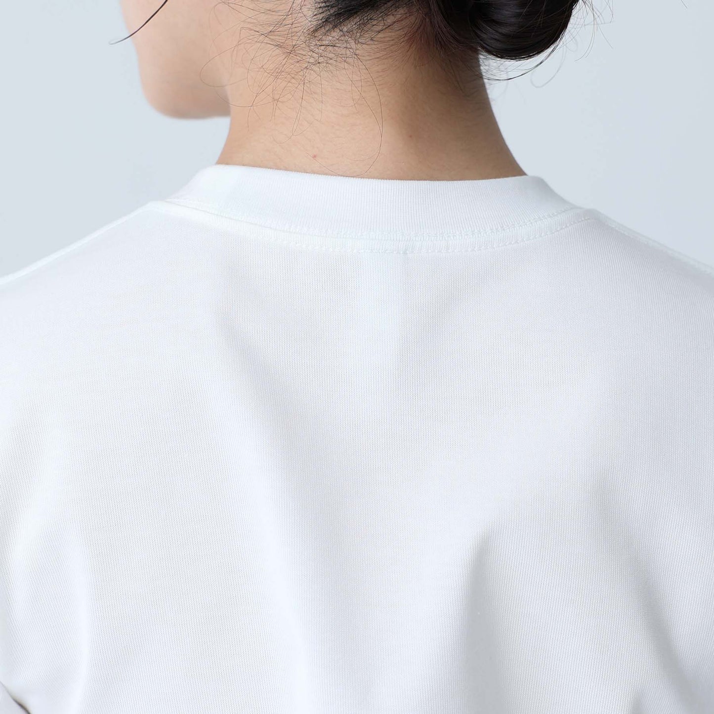 C-BL-83 Robin flower blouse WHITE