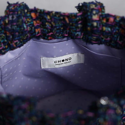 9月上旬～中旬お届け予定F-BG-51「Wreath tweed」Lien bucket 【全2色】