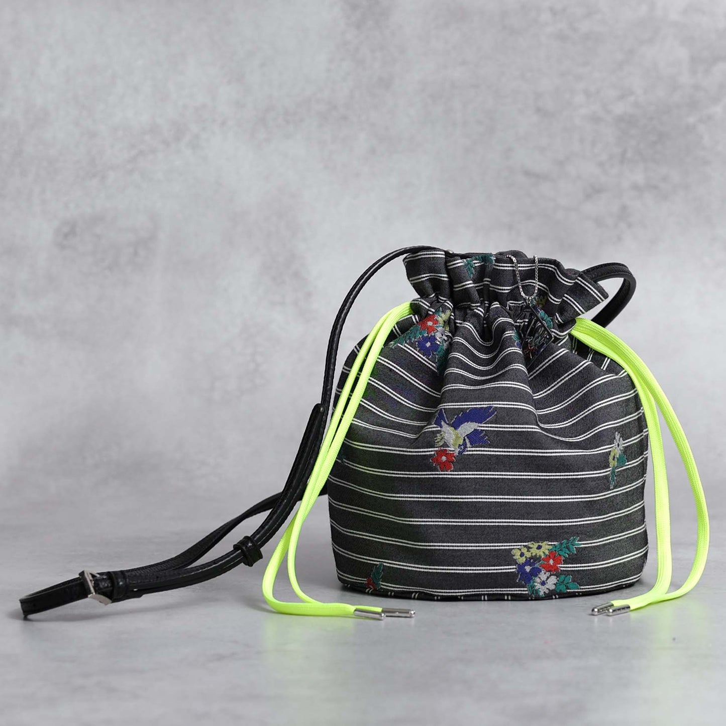 9月上旬～中旬お届け予定F-BG-53「Robin stripe」Lien bucket 【全1色】