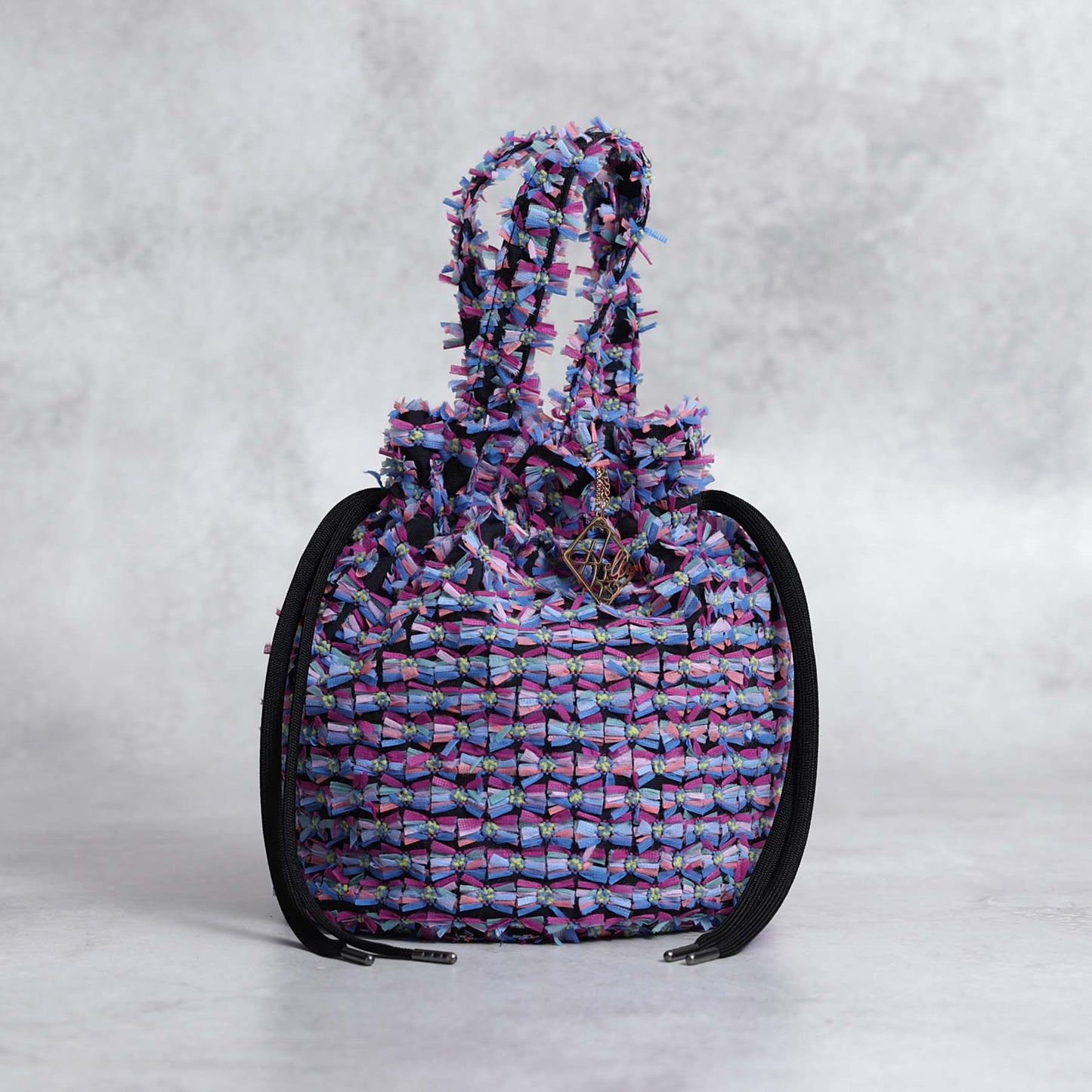 9月上旬～中旬お届け予定F-BG-52「Feather flower jacquard」Lien bucket 【全1色】