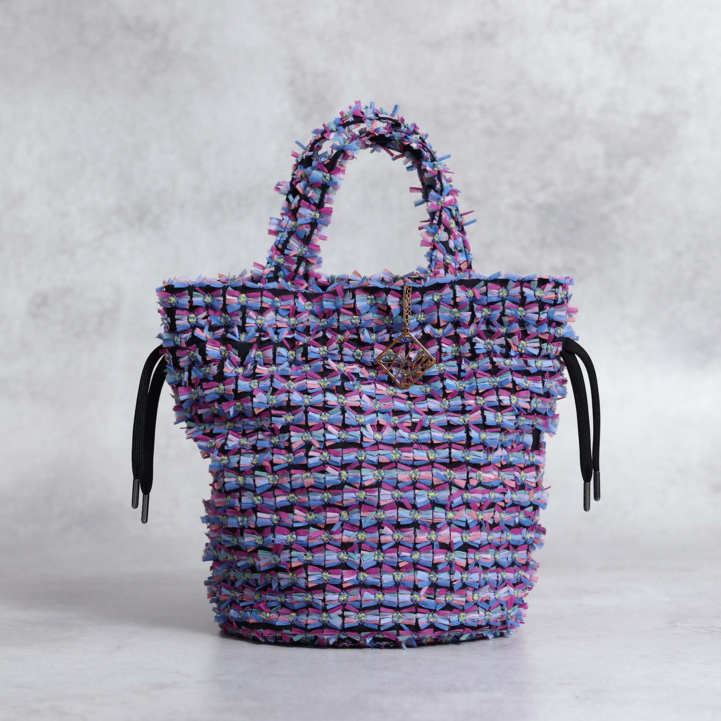 9月上旬～中旬お届け予定F-BG-52「Feather flower jacquard」Lien bucket 【全1色】