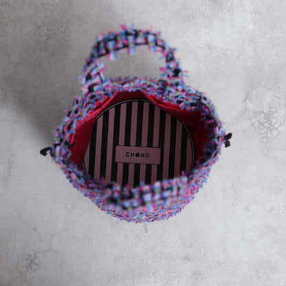 9月上旬～中旬お届け予定F-BG-52「Feather flower jacquard」Lien bucket 【全1色】