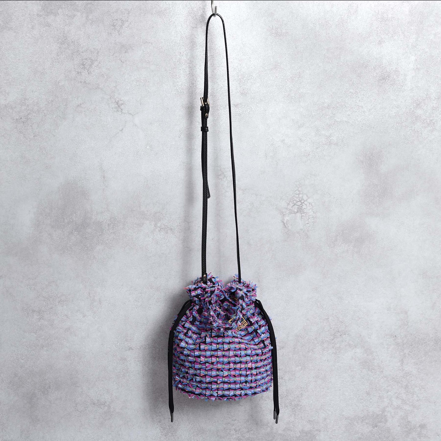 9月上旬～中旬お届け予定F-BG-52「Feather flower jacquard」Lien bucket 【全1色】