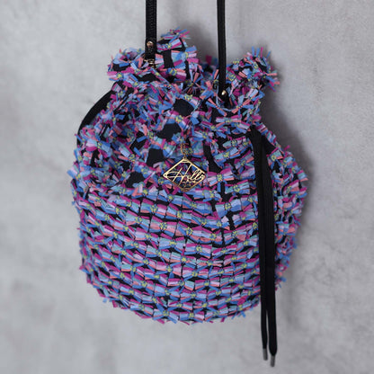 9月上旬～中旬お届け予定F-BG-52「Feather flower jacquard」Lien bucket 【全1色】