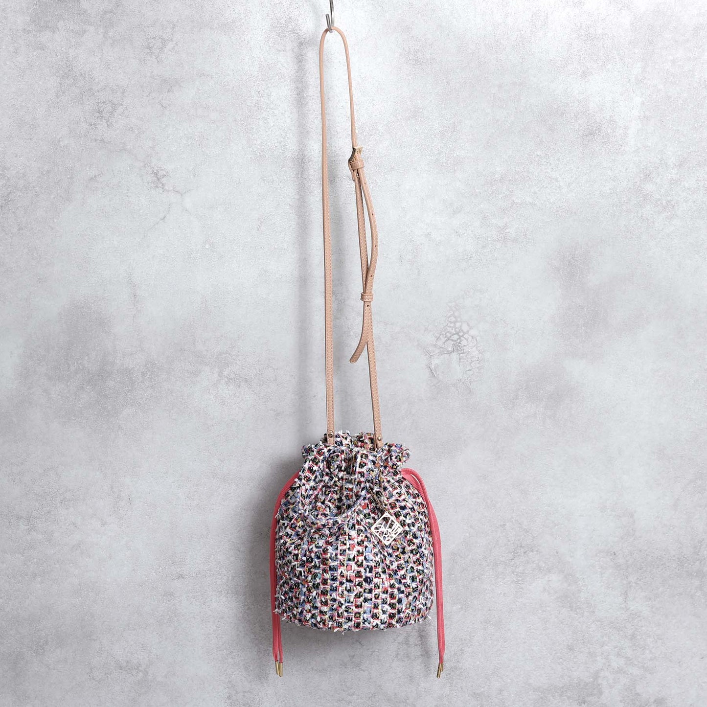 9月上旬～中旬お届け予定F-BG-51「Wreath tweed」Lien bucket 【全2色】