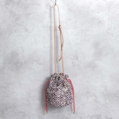 9月上旬～中旬お届け予定F-BG-51「Wreath tweed」Lien bucket 【全2色】
