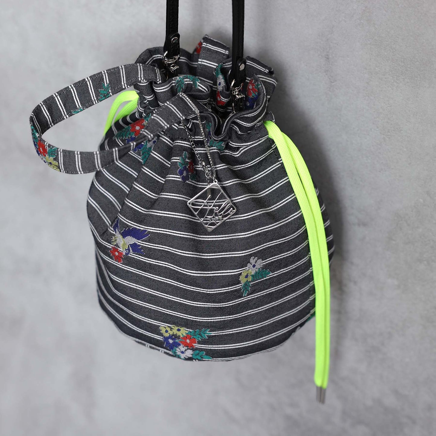 9月上旬～中旬お届け予定F-BG-53「Robin stripe」Lien bucket 【全1色】