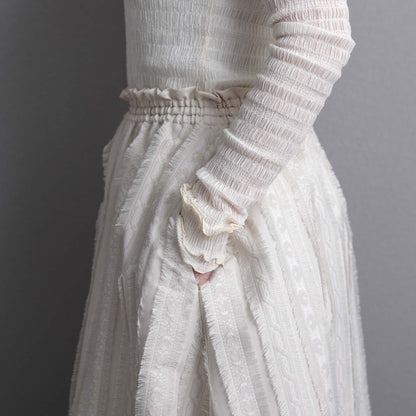 C-BL-83 知更鸟花衬衫 白色