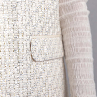 C-BL-83 知更鸟花衬衫 白色