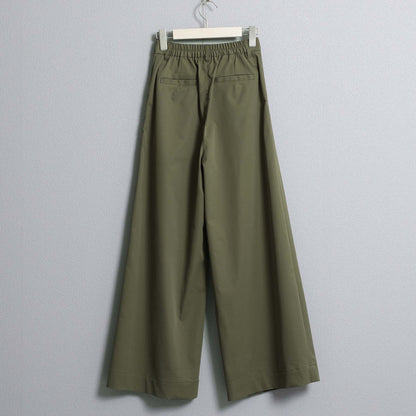 F-PT-08「Function chino」Tuck wide pants KAHKI