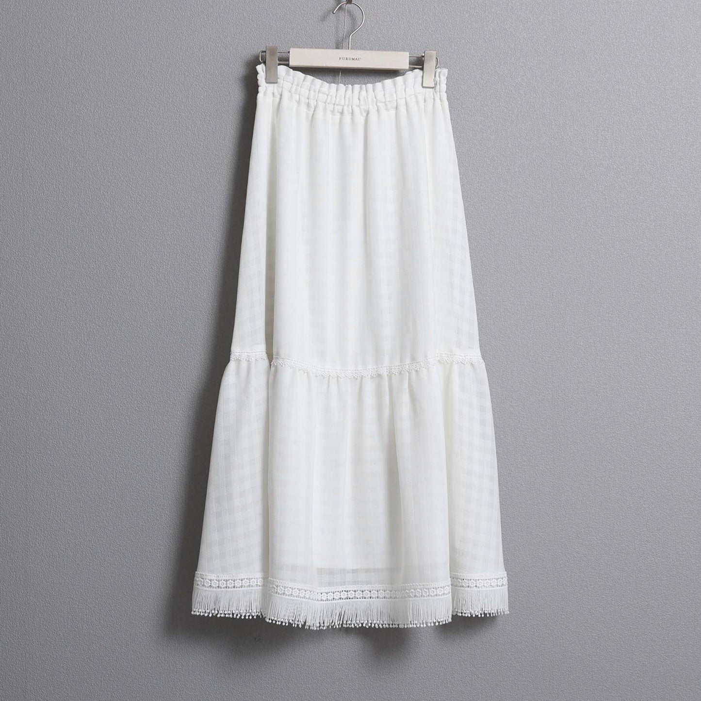 C-BL-83 Robin flower blouse WHITE