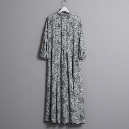 C-BL-83 Robin flower blouse WHITE