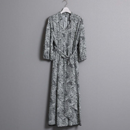 C-BL-83 Robin flower blouse WHITE