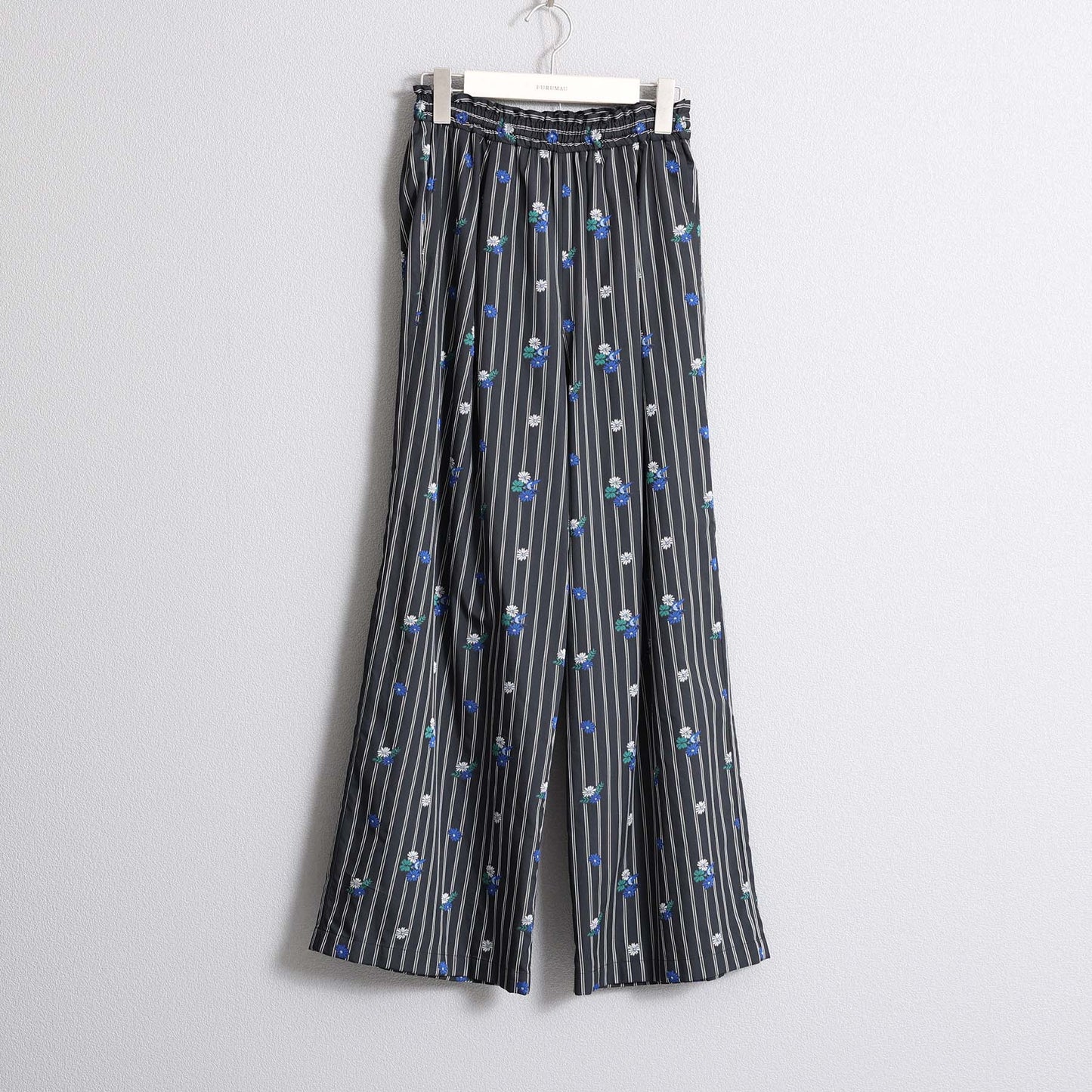 2026AW【10月下旬お届け予定】 F-PT-13「Robin stripe」Easy wide pants【全3色】