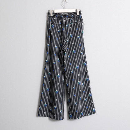 2026AW【10月下旬お届け予定】 F-PT-13「Robin stripe」Easy wide pants【全3色】