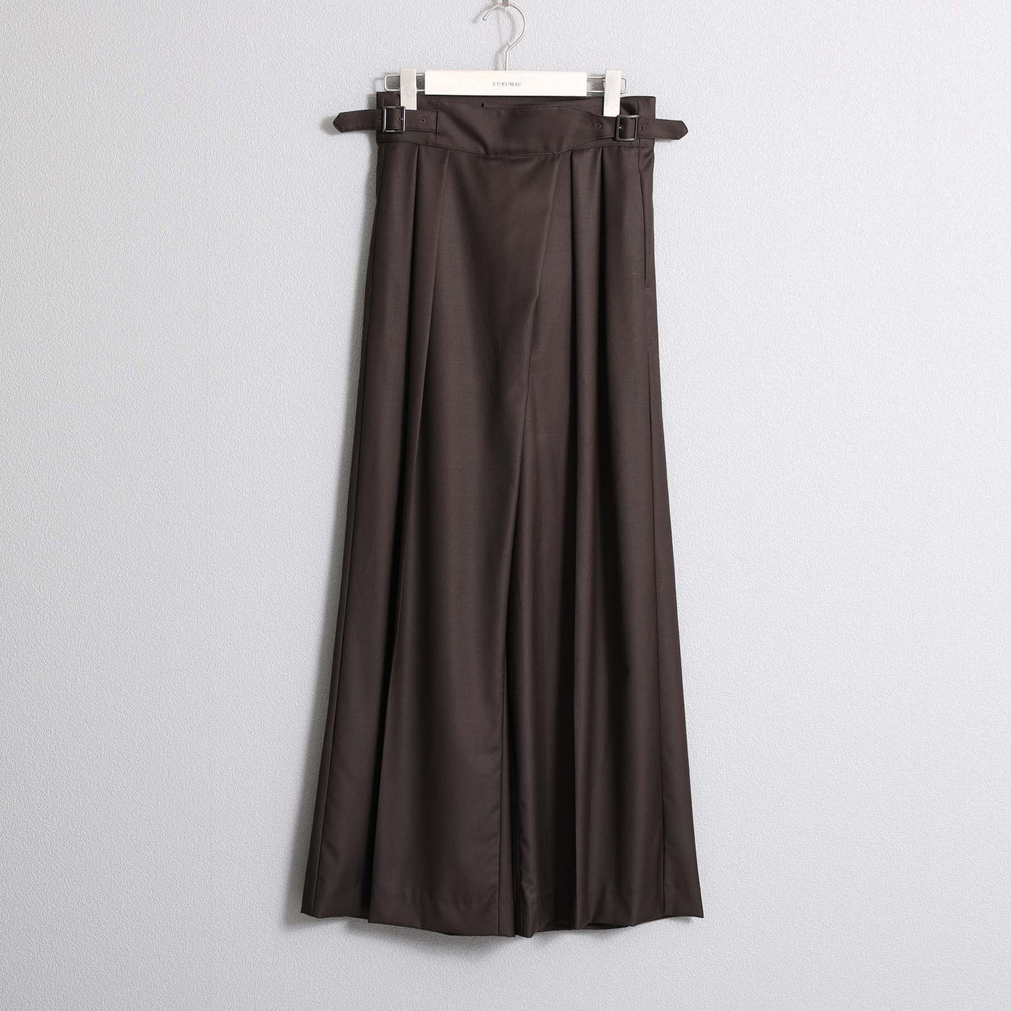 2026AW【10月下旬お届け予定】 F-PT-12「Super140’s Luxe Wool」Gurkha wrap trousers【全2色】
