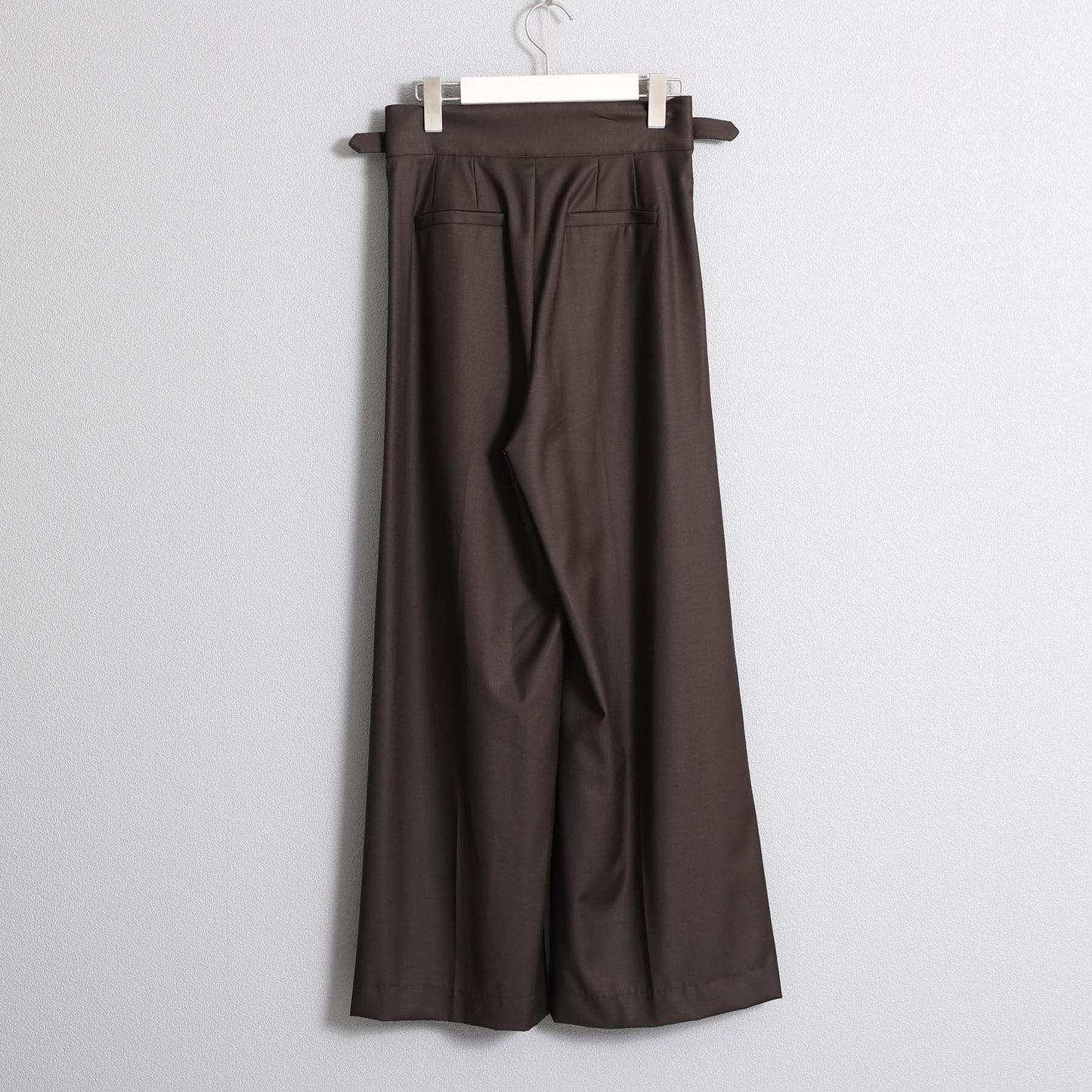 2026AW【10月下旬お届け予定】 F-PT-12「Super140’s Luxe Wool」Gurkha wrap trousers【全2色】