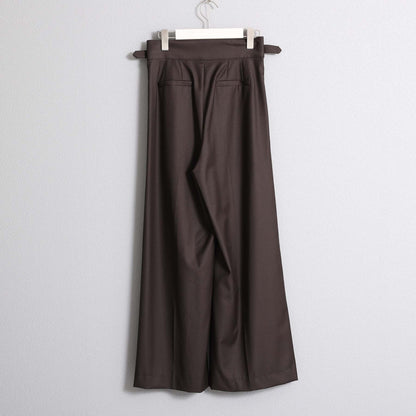 2026AW【10月下旬お届け予定】 F-PT-12「Super140’s Luxe Wool」Gurkha wrap trousers【全2色】
