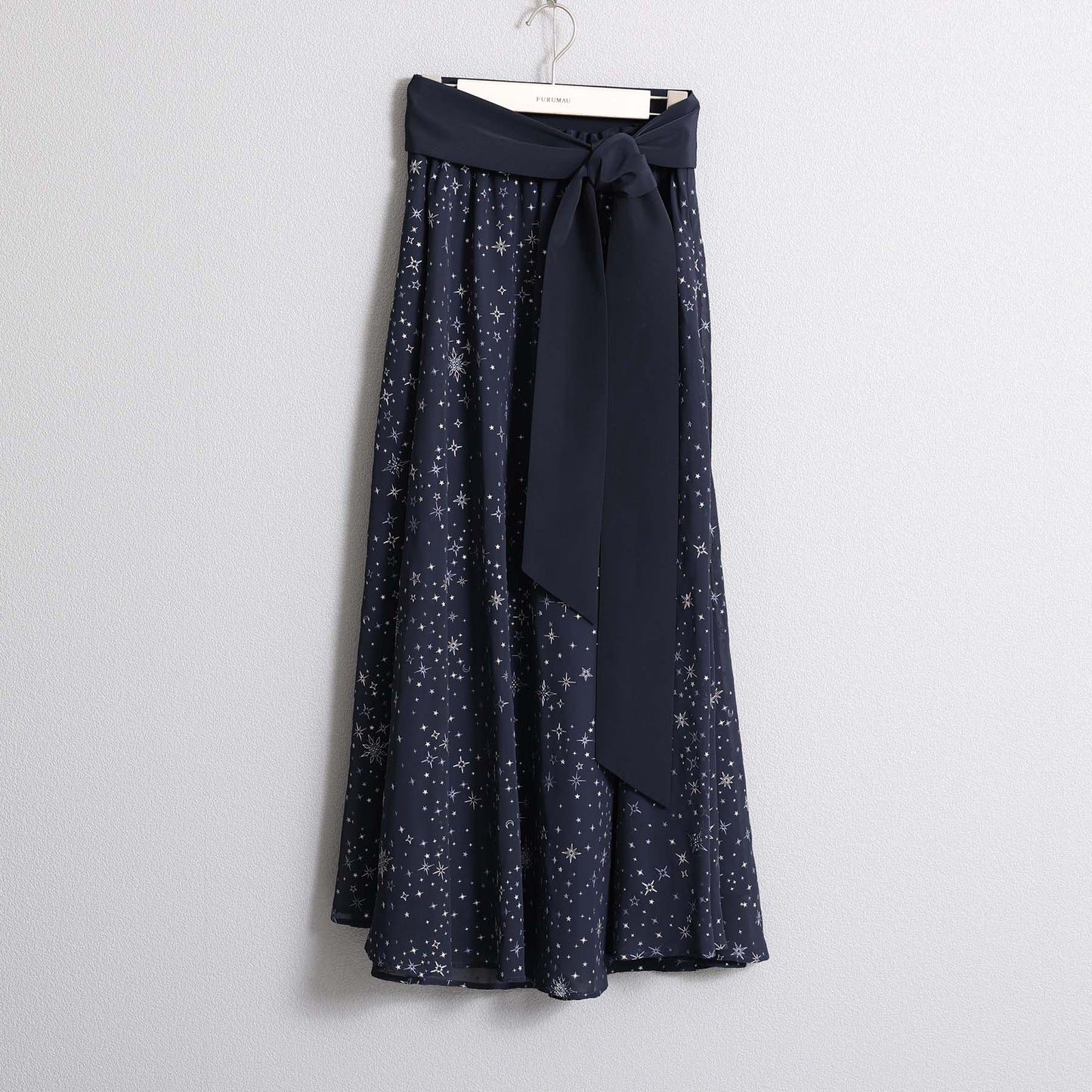 2026AW【10月中旬お届け予定】 F-SK-14「Nocturne Veil」Long skirt【全2色】