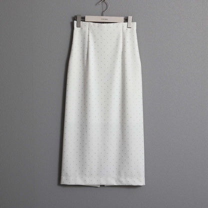 2026AW【10月下旬お届け予定】 F-SK-15「Stella dot knit」Straight skirt【全3色】