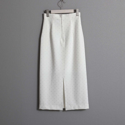 2026AW【10月下旬お届け予定】 F-SK-15「Stella dot knit」Straight skirt【全3色】
