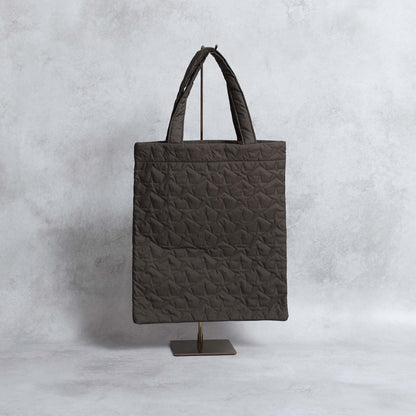 C-BG-11「Stella quilt（裏地なしキルティング）」Tote Bag NAVY&KHAKI