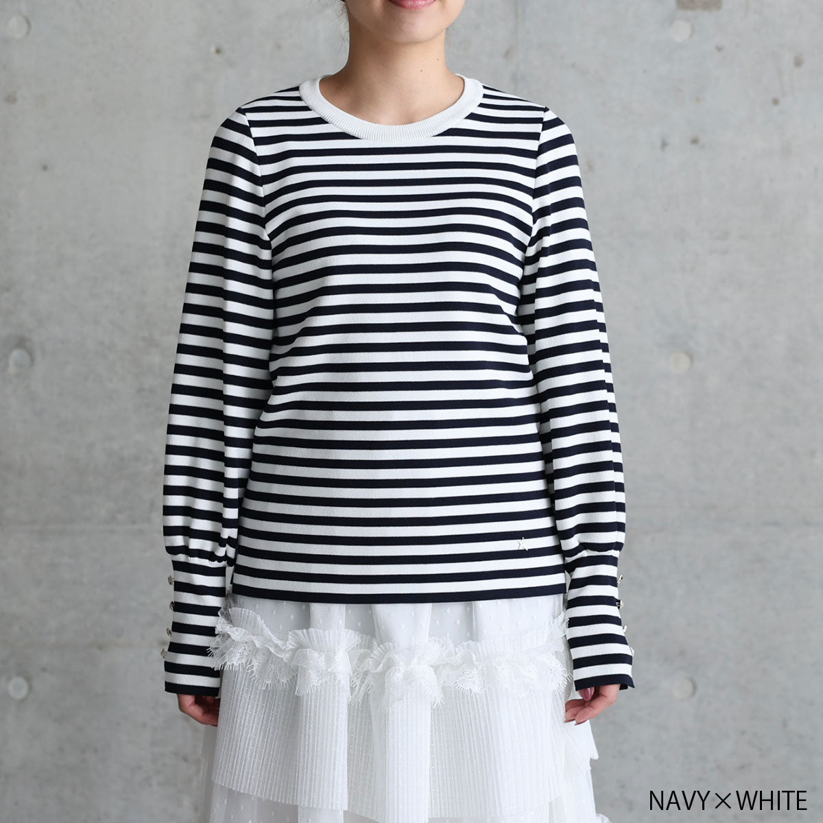 C-BL-83 知更鸟花衬衫 白色