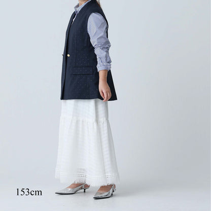 C-BL-83 Robin flower blouse WHITE